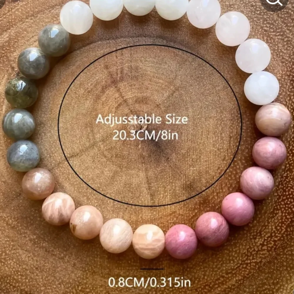 ✨ Self-love Rose Quartz Bracelet ✨ - Picture 2 of 3